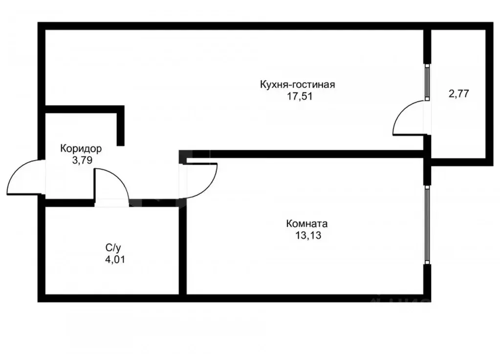 1-к кв. Тюменская область, Тюмень ул. 2-я Луговая, 24к1 (37.0 м) - Фото 2