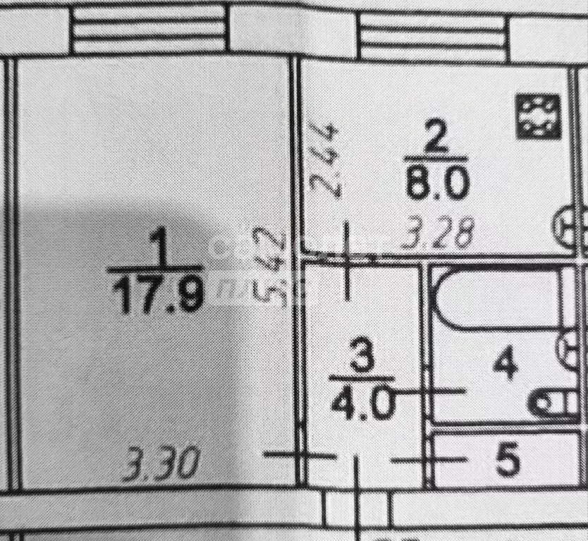 1-к кв. Вологодская область, Вологда ул. Преображенского, 45 (34.9 м) - Фото 1