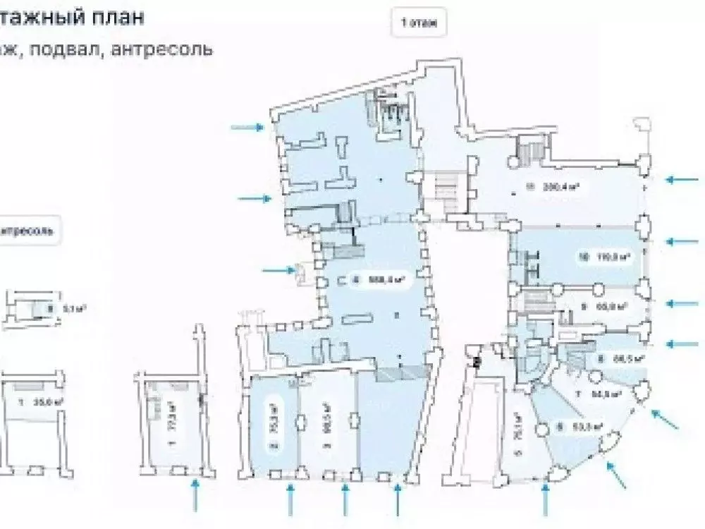 Помещение свободного назначения в Москва Мясницкая ул., 8/2 (55 м) - Фото 2