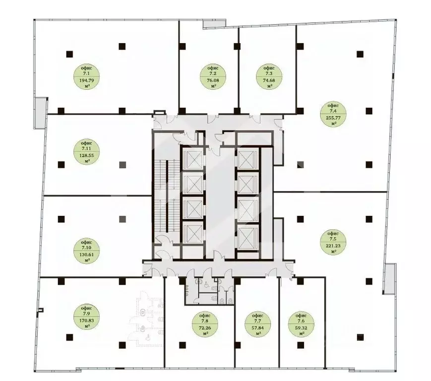 Помещение свободного назначения в Москва ул. Неверовского, 10С3 (221 ... - Фото 2