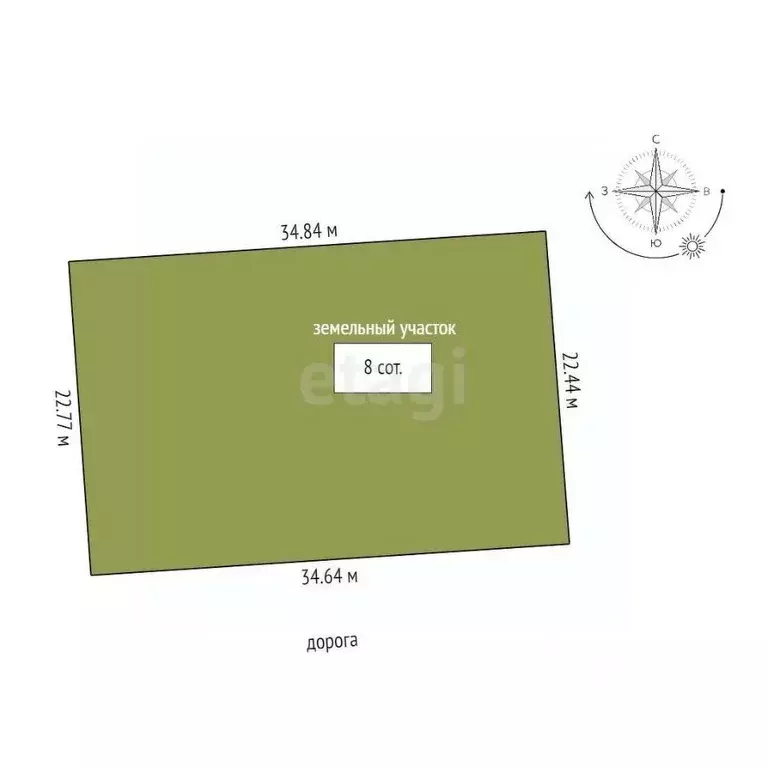 Участок в Башкортостан, Стерлитамакский район, д. Казадаевка, Любажи ... - Фото 2