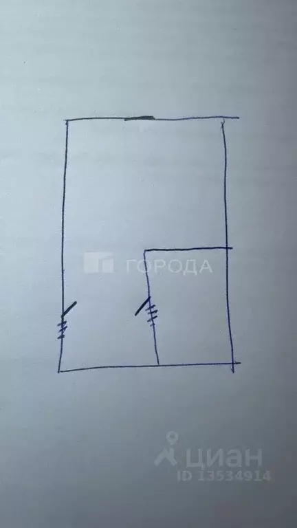 Студия Алтайский край, Барнаул ул. Петра Сухова, 9А/1 (17.8 м) - Фото 1