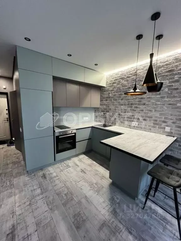 Студия Тюменская область, Тюмень Профсоюзная ул., 63 (32.1 м) - Фото 2