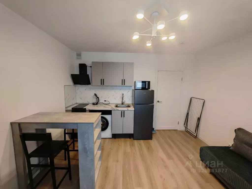 Студия Санкт-Петербург ул. Пахомовская, 23 (17.9 м) - Фото 1