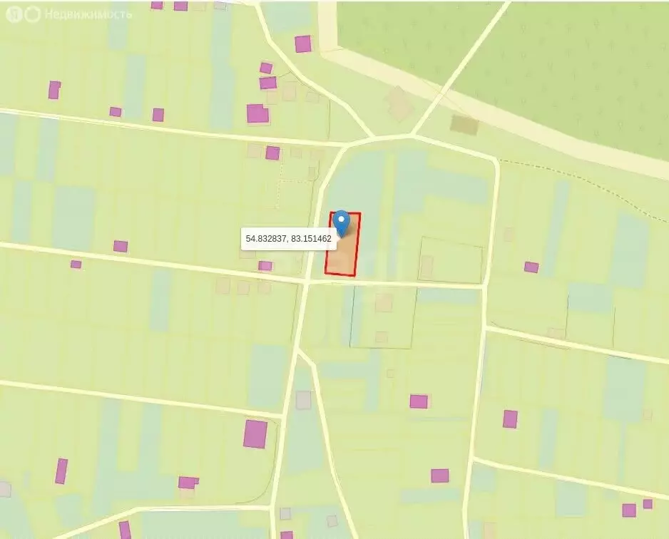 Участок в Барышевский сельсовет, СНТ Восток-1 (4 м) - Фото 1