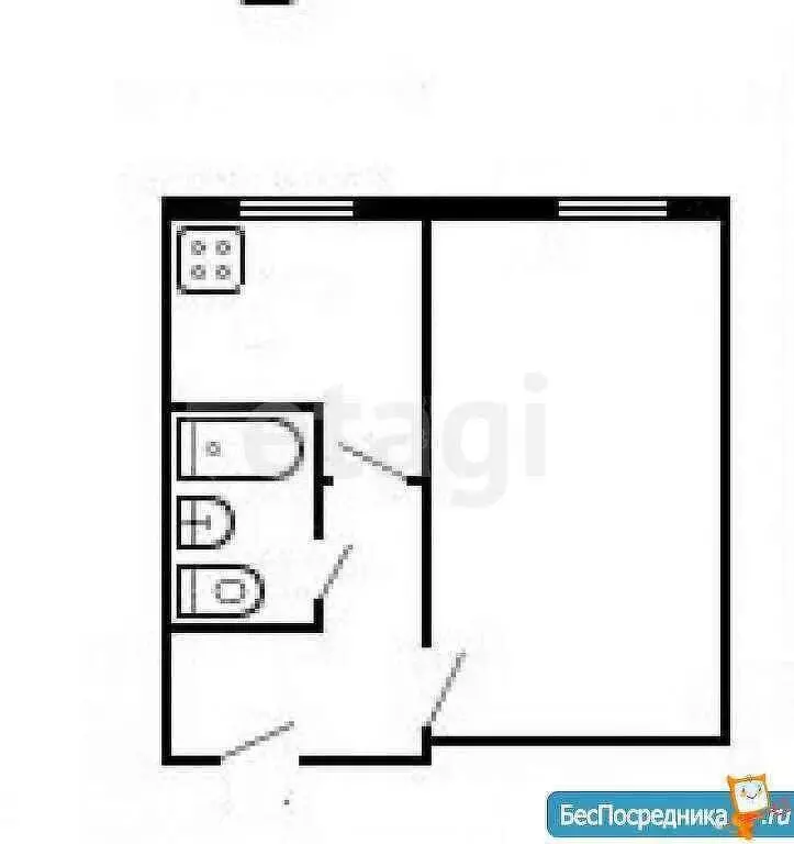 Офис (32.2 м) - Фото 1