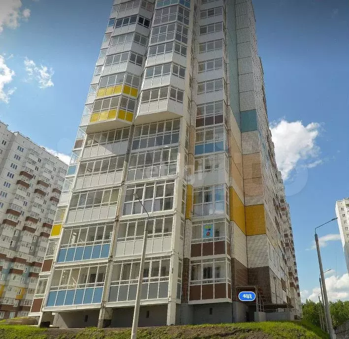 2-к. квартира, 53 м, 2/17 эт. - Фото 1
