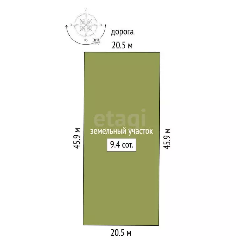 Участок в Заводоуковск, улица Зота Тоболкина (9.4 м) - Фото 1