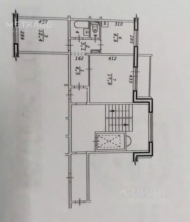 2-к кв. Новосибирская область, Новосибирск ул. В. Высоцкого, 36 (50.2 ... - Фото 2