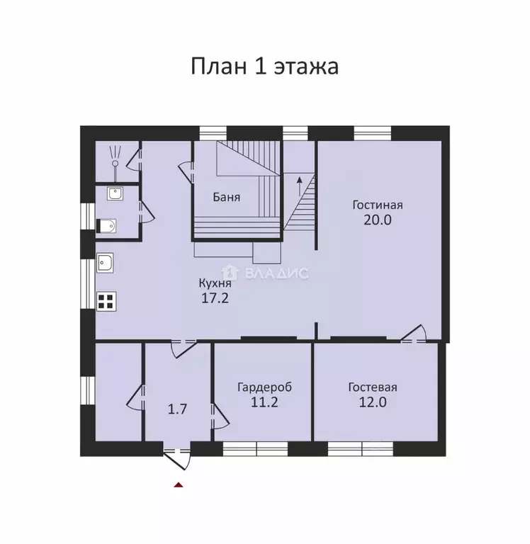 Дом в Ленинградская область, Выборгский район, Полянское с/пос, пос. ... - Фото 1