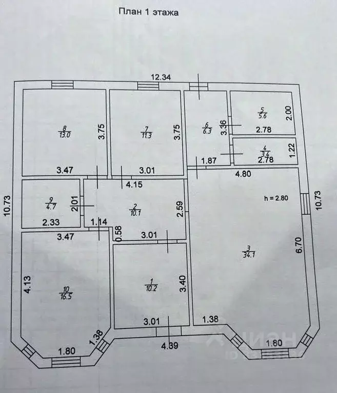 Дом в Татарстан, Пестречинский район, Конское с/пос, с. Конь ул. ... - Фото 2