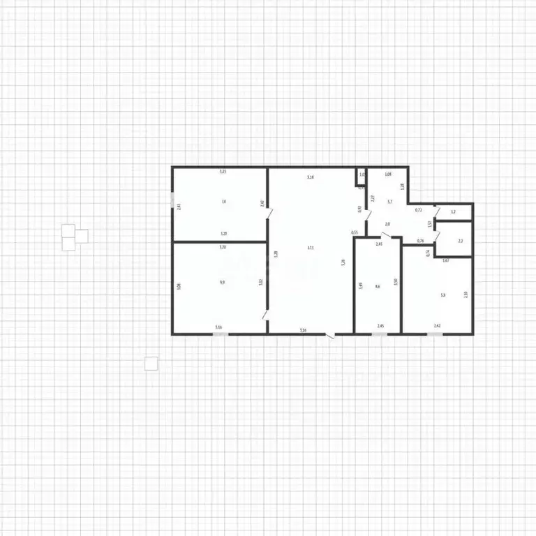 3-к кв. Кемеровская область, Юрга ул. Максименко, 15 (59.4 м) - Фото 2