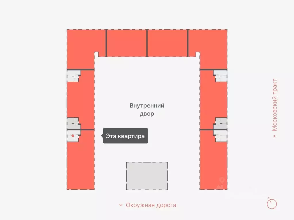 2-к кв. Тюменская область, Тюмень Кремлевская ул., 95 (38.5 м) - Фото 1