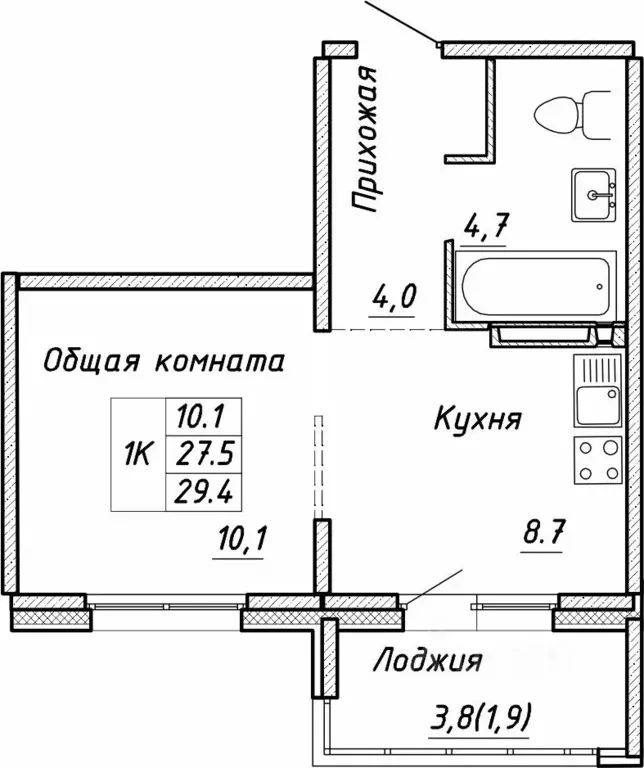 Свободной планировки кв. Новосибирская область, Новосибирск ул. ... - Фото 0