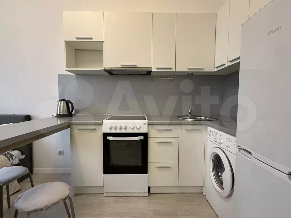 Апартаменты-студия, 25 м, 3/19 эт. - Фото 1