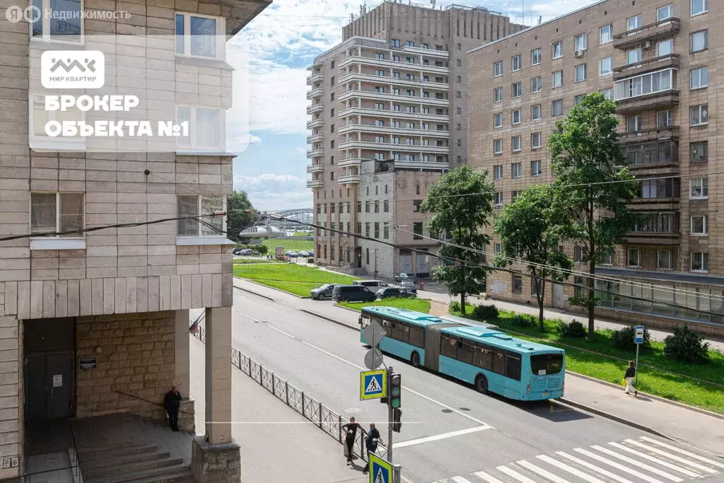 2-комнатная квартира: Санкт-Петербург, Большеохтинский проспект, ... - Фото 1