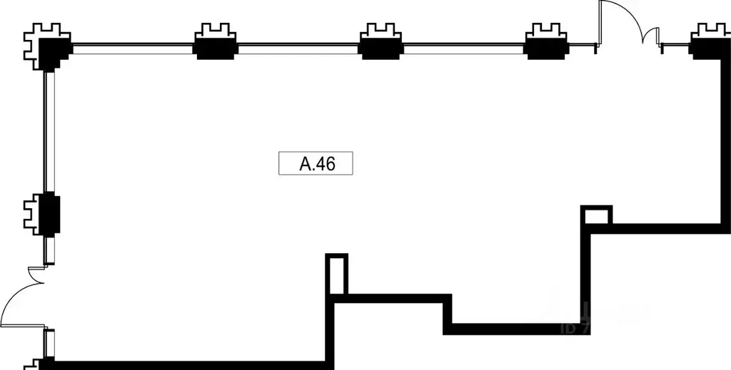 Помещение свободного назначения в Москва Вишневая ул., 7 (81 м) - Фото 1