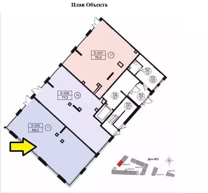 Помещение свободного назначения в Москва Родные кварталы жилой ... - Фото 1
