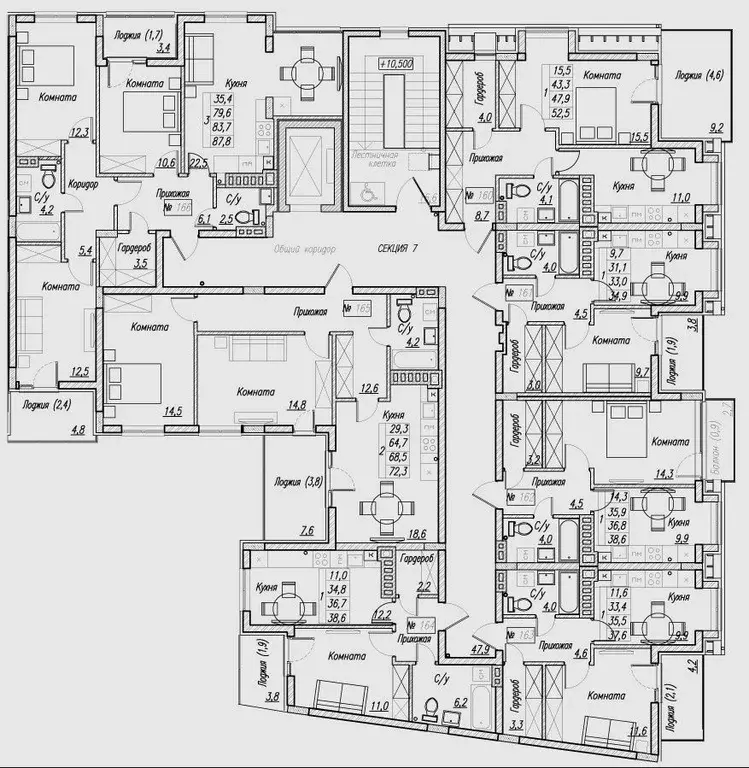 2-к кв. Калининградская область, Пионерский  (68.5 м) - Фото 2