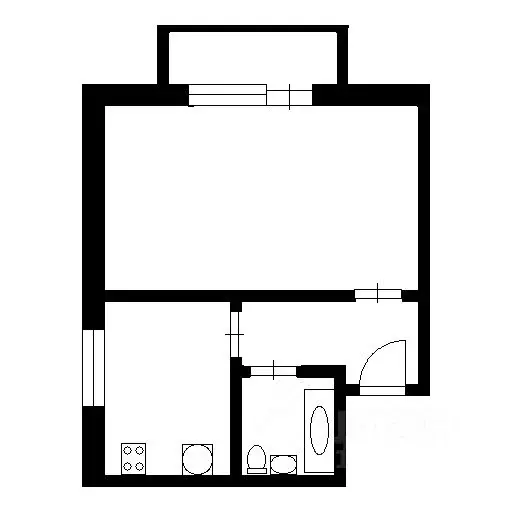 1-к кв. Севастополь ул. Генерала Жидилова, 11 (40.0 м) - Фото 1