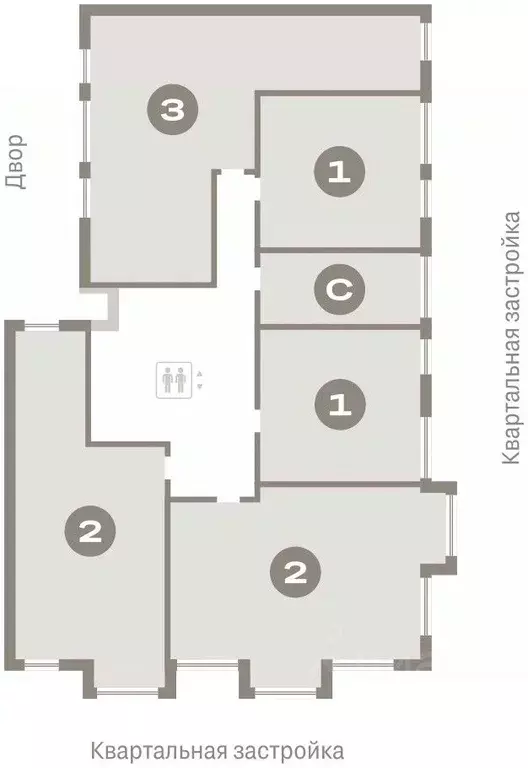 2-к кв. Тюменская область, Тюмень Мысовская ул., 26к1 (46.74 м) - Фото 1