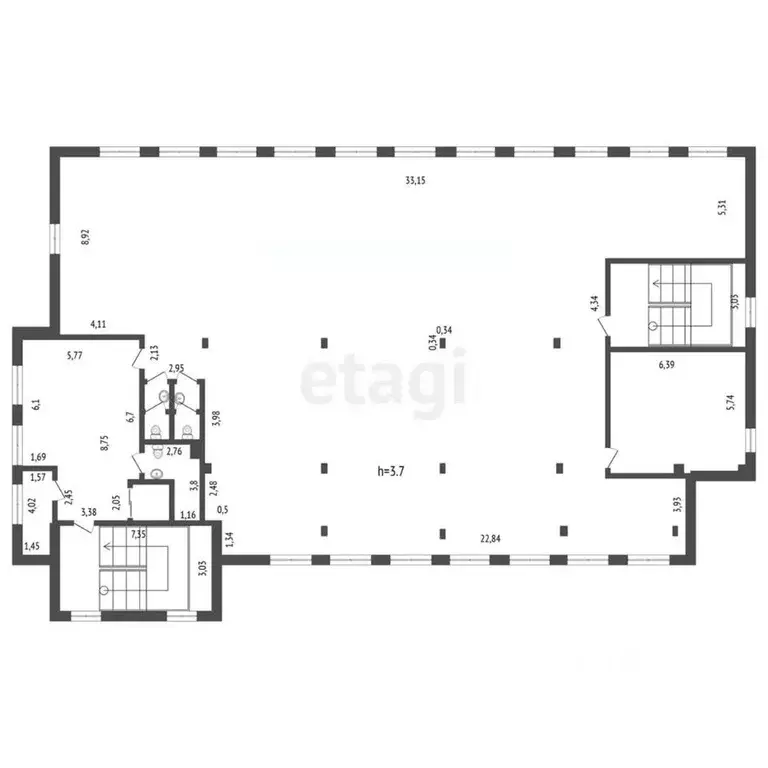 Офис в Красноярский край, Красноярск Зеленая Роща мкр, ул. Воронова, ... - Фото 2