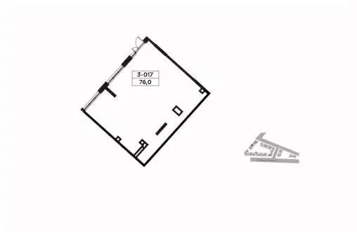 Помещение свободного назначения в Москва Родные кварталы жилой ... - Фото 1