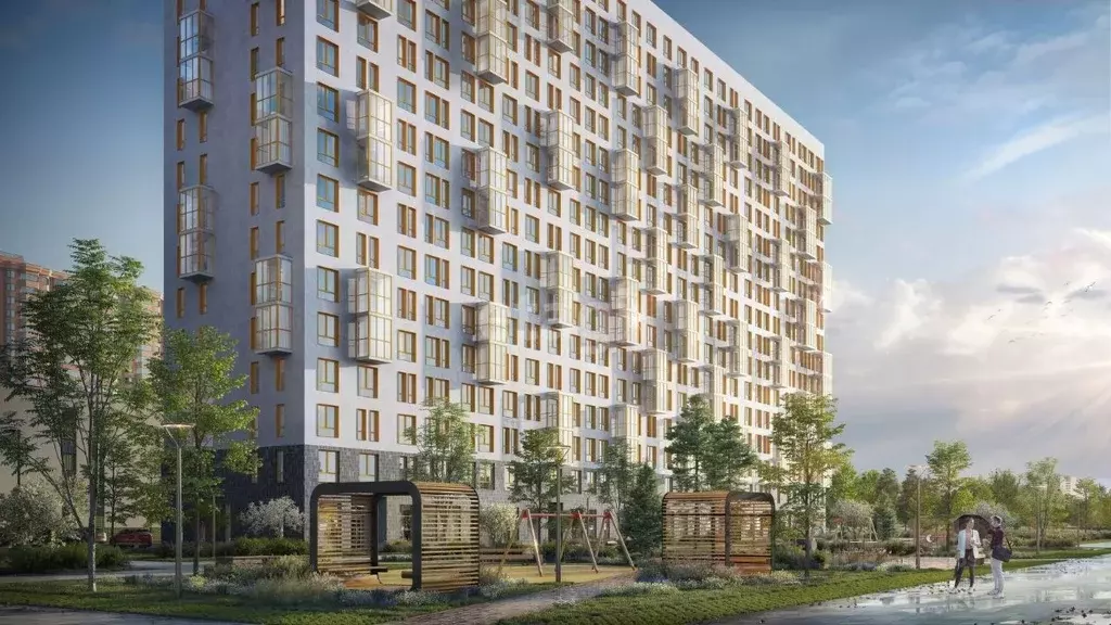 Студия Тюменская область, Тюмень ул. Юрия Рогачева, 9к2 (23.6 м) - Фото 1