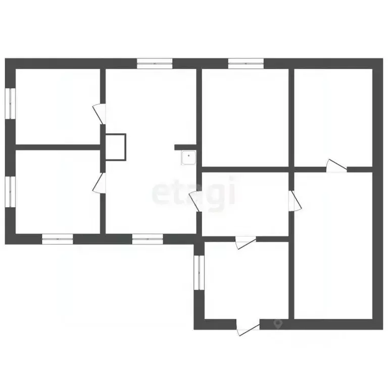 Дом в Кемеровская область, Березовский Железнодорожная ул., 20 (33 м) - Фото 2