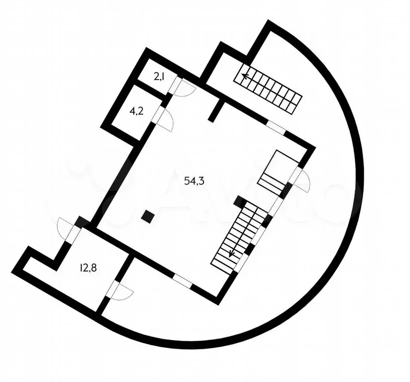 5-к. квартира, 350 м, 16/24 эт. - Фото 0