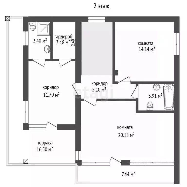 Дом в Крым, Ялта муниципальный округ, Виноградное пгт ул. Яузы, 19 ... - Фото 2