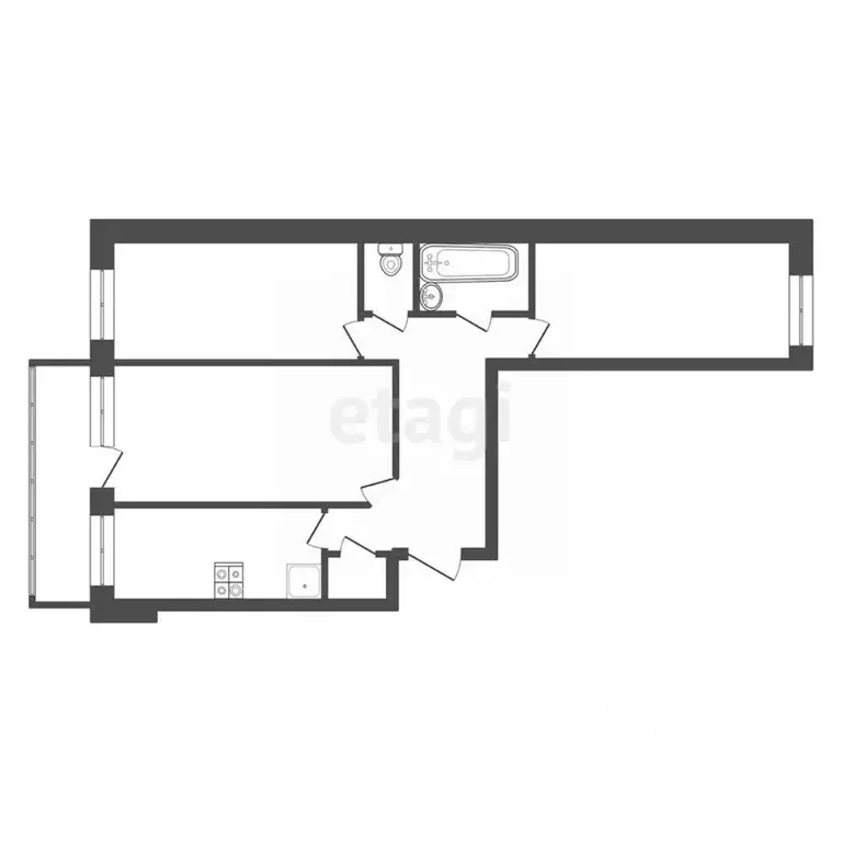 3-к кв. Калужская область, Обнинск Белкинская ул., 27 (66.5 м) - Фото 2