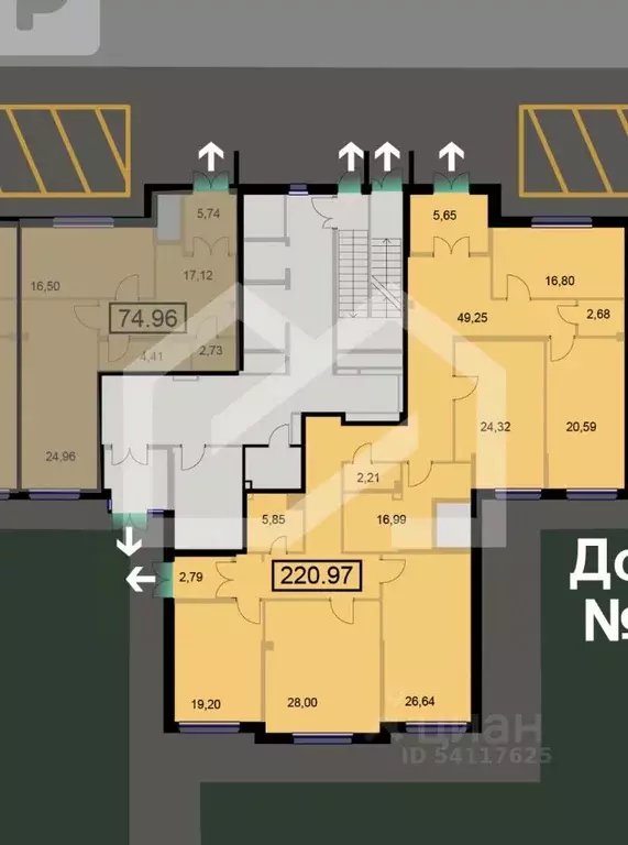 Торговая площадь в Московская область, Химки Планерный квартал жилой ... - Фото 2