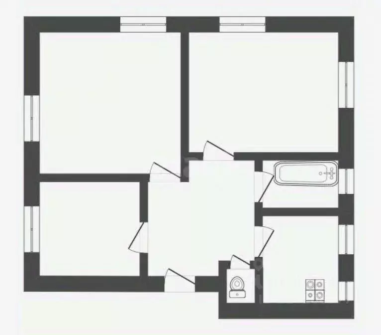 3-к кв. Воронежская область, Борисоглебск ул. Свободы, 174 (77.5 м) - Фото 2