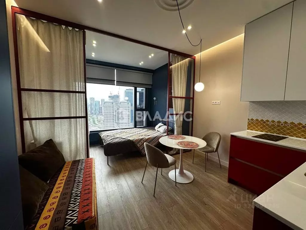 Студия Москва Мичуринский просп., 56 (27.9 м) - Фото 1