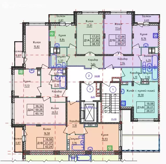 2-комнатная квартира: Ярославль, Брагинская улица, 18к4 (60 м) - Фото 1