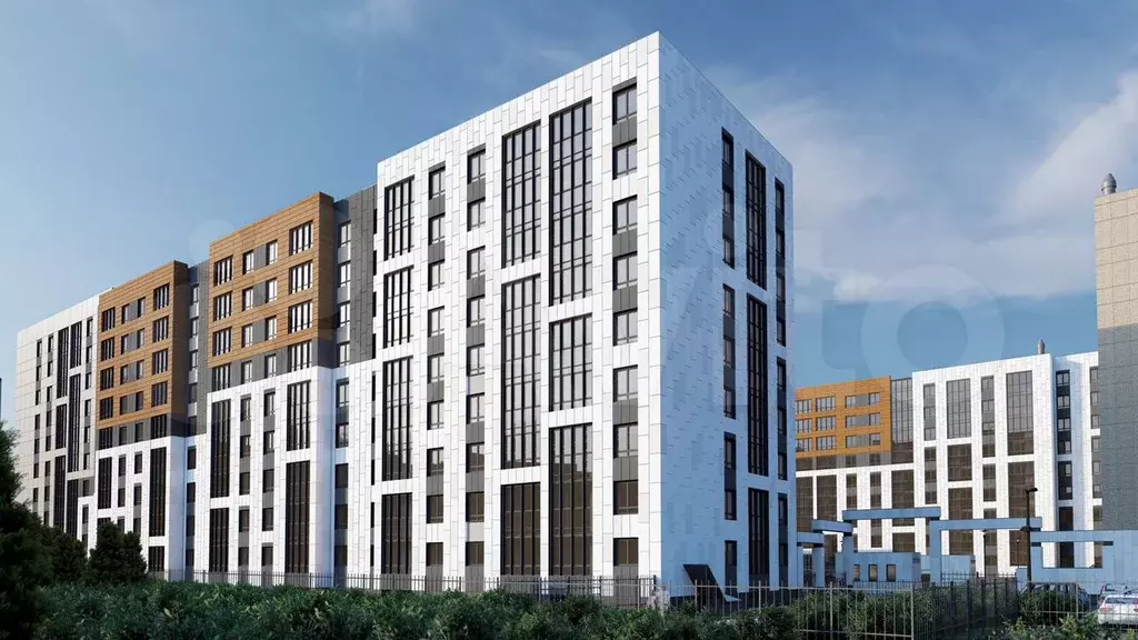Квартира-студия, 30,4 м, 1/9 эт. - Фото 1