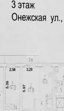 2-к кв. Москва Онежская ул., 2 (48.2 м) - Фото 2