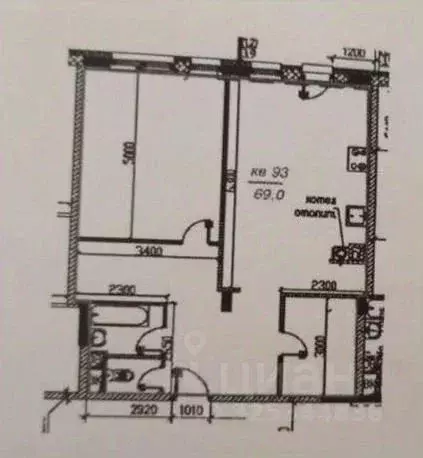 1-к кв. Московская область, Яхрома Дмитровский муниципальный округ, ... - Фото 2