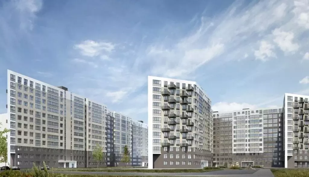 Студия Ленинградская область, Мурино Всеволожский район, просп. ... - Фото 1