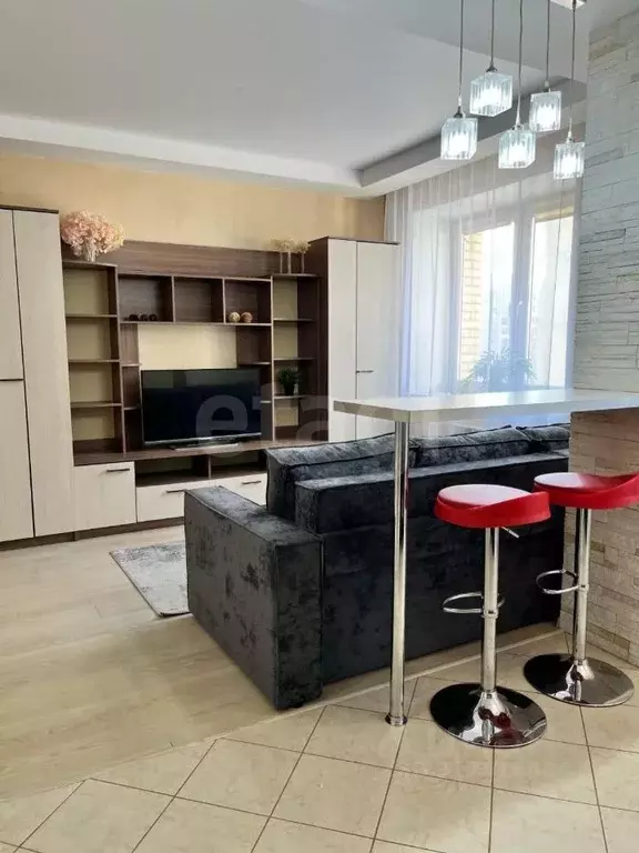 Студия Омская область, Омск ул. Перелета, 34 (40.9 м) - Фото 0