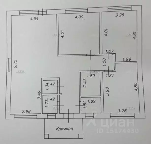 Дом в Калужская область, Перемышльский район, Большие Козлы с/пос, ... - Фото 2