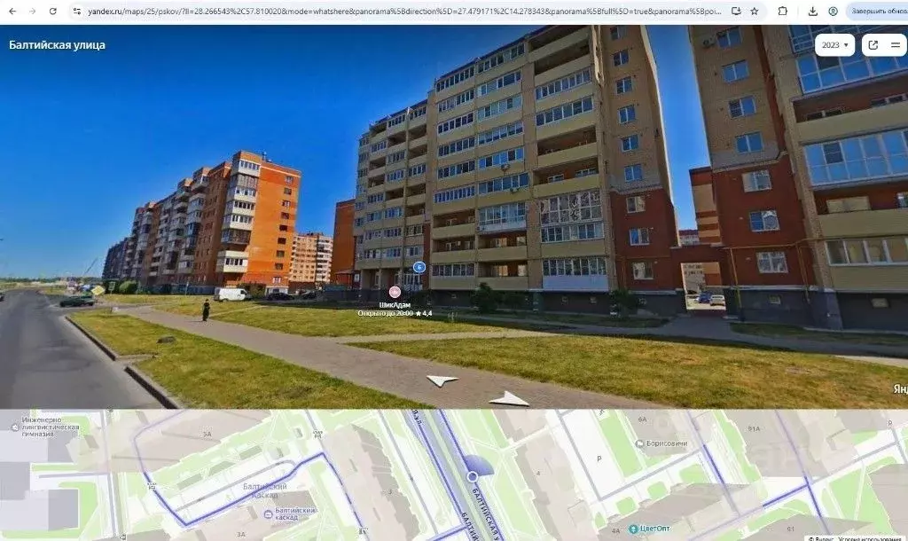 2-к кв. Псковская область, Псковский район, Завеличенская волость, д. ... - Фото 2