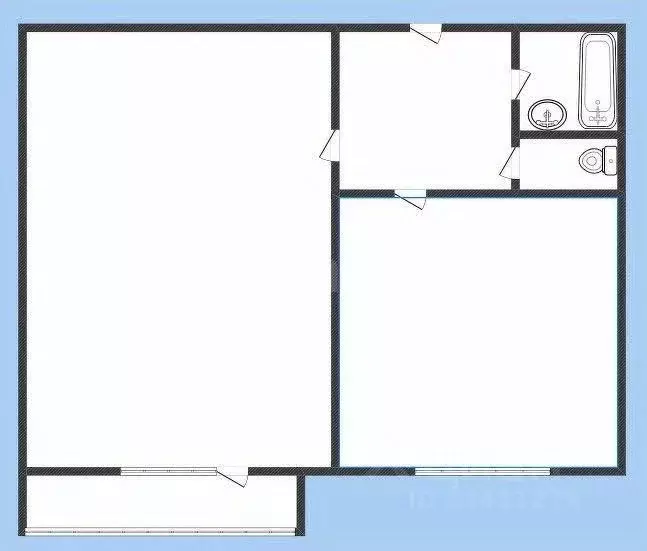 1-к кв. Белгородская область, Белгород просп. Славы, 131 (34.2 м) - Фото 1