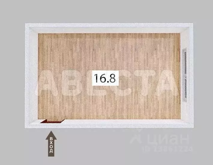 Комната Омская область, Омск ул. 3-я Железнодорожная, 3 (16.8 м) - Фото 2