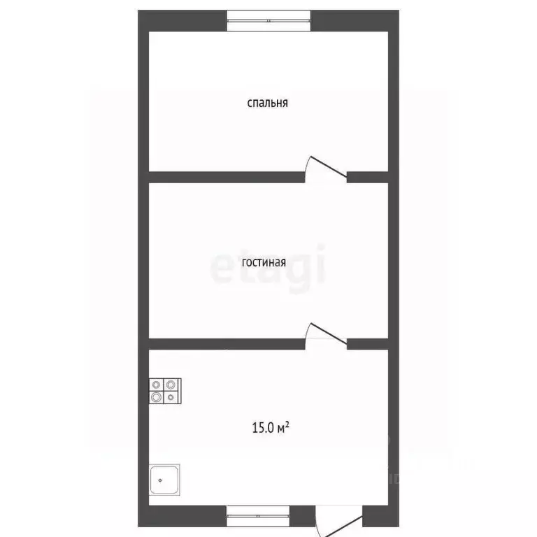 1-к кв. Ставропольский край, Пятигорск ул. Нины Попцовой (59.4 м) - Фото 2