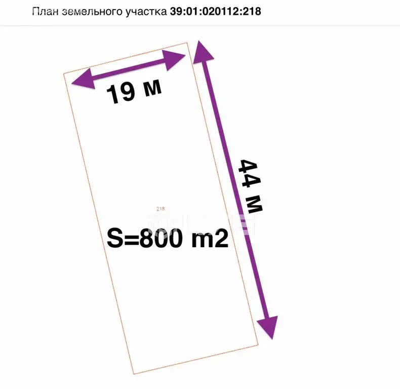 Участок в посёлок Нивенское, Советская улица (8 м) - Фото 1