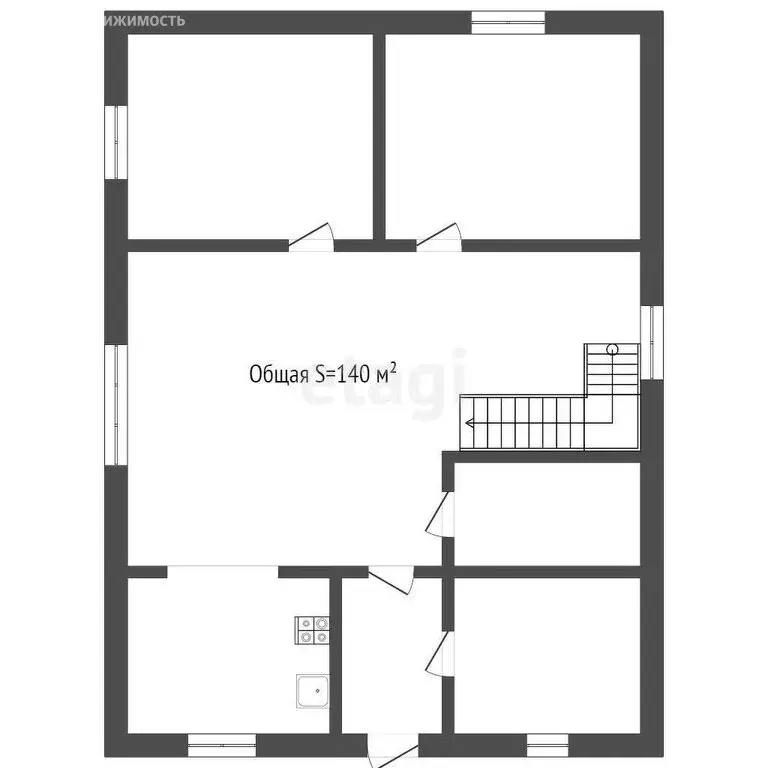 Дом в Кемерово, Хлебная улица (140 м) - Фото 1