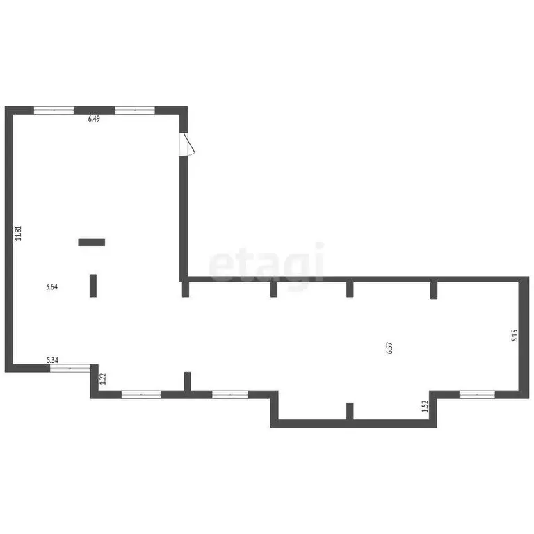 Помещение свободного назначения (158 м) - Фото 1