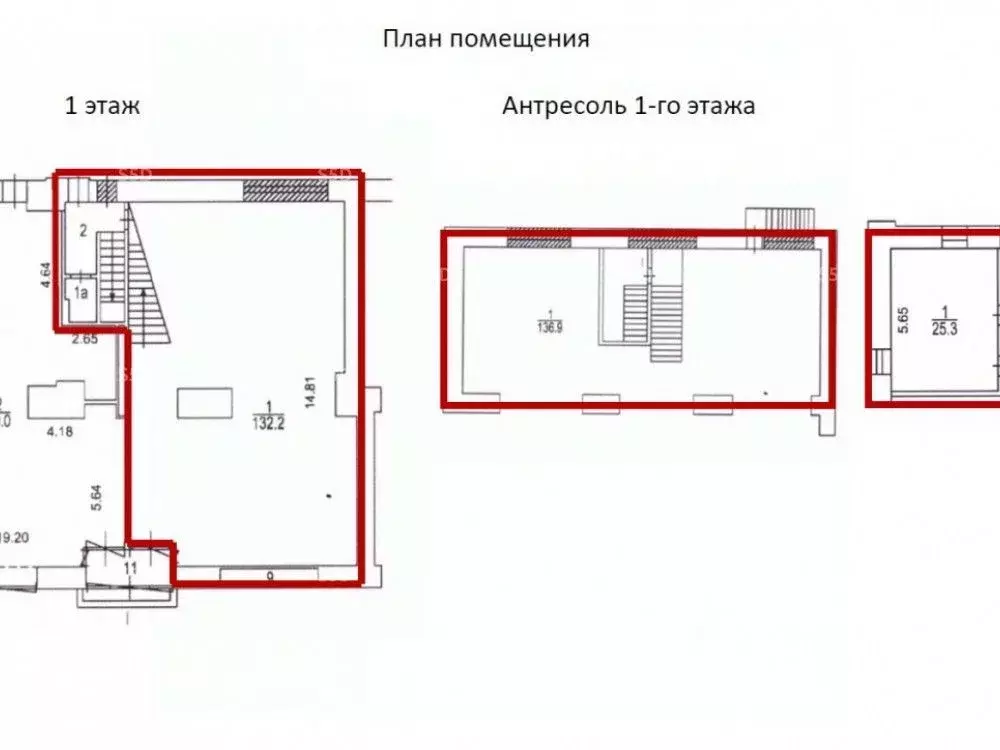 Помещение свободного назначения в Москва ул. Арбат, 54/2С1 (331 м) - Фото 2